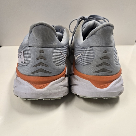 HOKA ONE ONE Clifton 8 Women's Blue Fog Plein Air Running Shoes - Picture 6 of 9